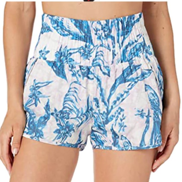 Free People Pants - FREE PEOPLE MOVEMENT THE WAY HOME PRINTED SHORTS